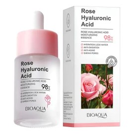 Bioaqua Serum Rosas Ácido Hialurónico Hidratante Antiarrugas                                                                                          