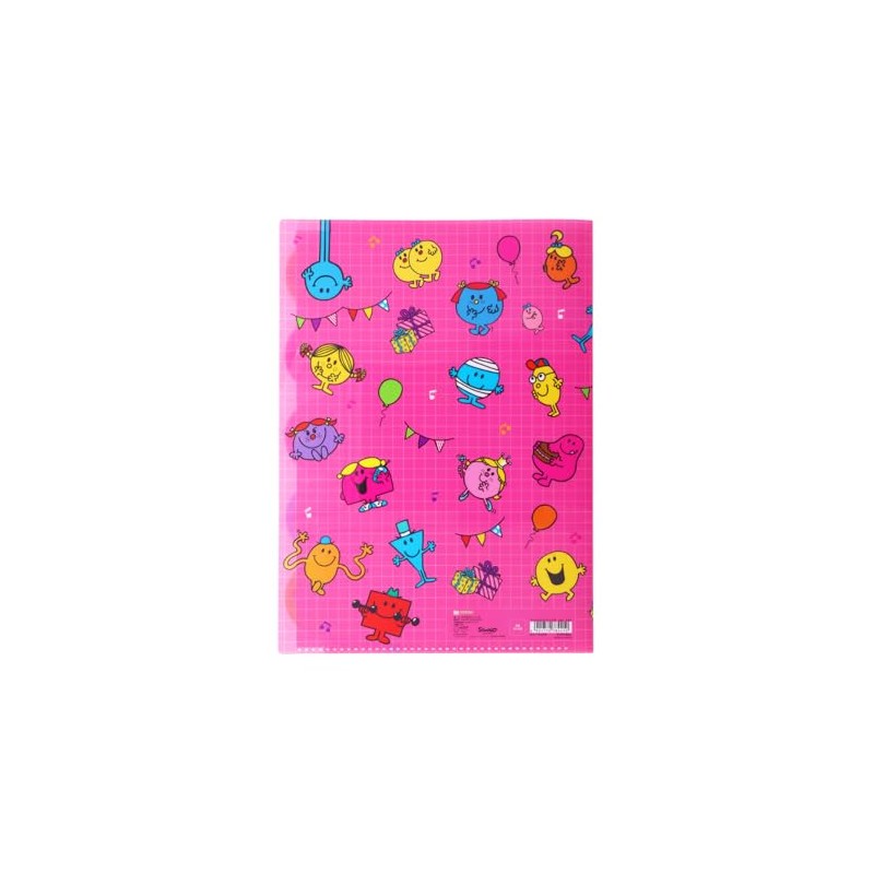 Sunstar Stationery Mr. Men & Little Miss Clear File, 5