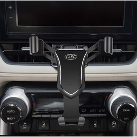 Zchan Custom (Big Phone Friendly) Phone Holder Fit for Toyota RAV4 2019-2023 (Not fit for Hybrid LE/XLE),Gravity Car Phone Stand,RAV4 Car Phone Mount in Air Vent/Dashboard Apply to 4-7 inch Phone