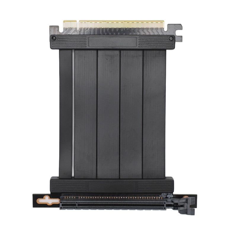 PCIE 4.0 X16 Extender 90 Degree 26GB/s 3.9in Long Gold