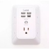 Lvetek 4 in 1 5 AC Outlets Surge Protection Lvetek