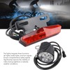 Electric Headlight and Tail Light Set LED Front Rear Warning