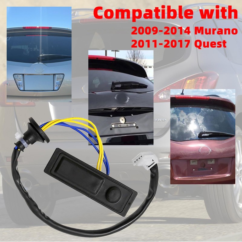 Zikerluder Rear Trunk Lid Release Tailgate Opening Switch Compatible with