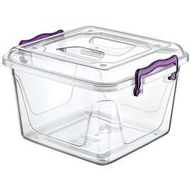 Hobby Life 6 Litre Plastic Pantry Box, Transparent