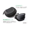 Green Glass Folding Clip Sunglasses, Instant Sunglasses, Polarized Lenses, GR-008C,