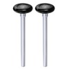 sourcing map 2pcs 1.8" Nylon Garage Door Rollers for 2"