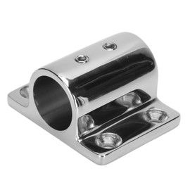 Handrail for Boats 90 Degree 316 Stainless Steel Marine Yacht Handrail Rectangle Railing Base for 7/8 Inch Hole Boat Accessories