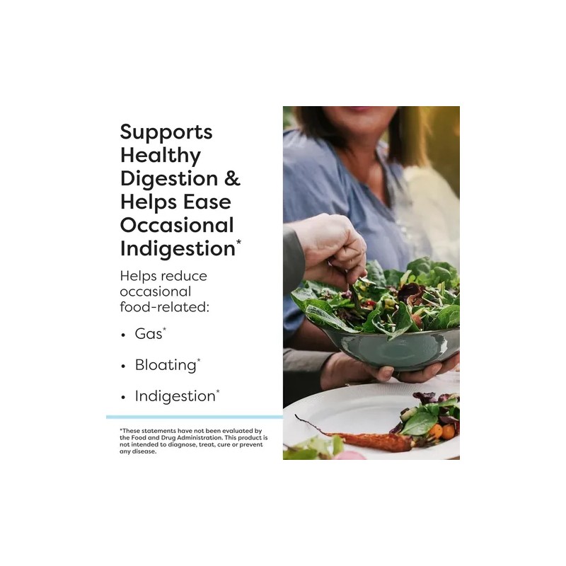Enzimas Digestivas SFI Health Vital-Zymes Complete Cápsulas con 120 Unidades