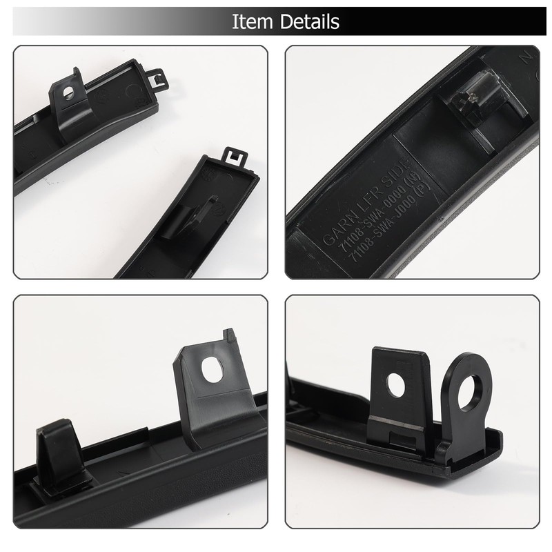 71103-SWA-000 Pair Left Right Front Bumper Brackets for Honda CRV