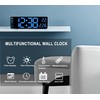 iTOMA Digital Clock, 13" Large Display LED Wall Clock for