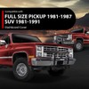 Dash Cover Dashboard Fit For GMC Chevy Full Size Pickup