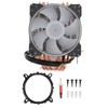 CPU Air Cooler, 6 Heat Pipes 4pin 90mm Dual Tower