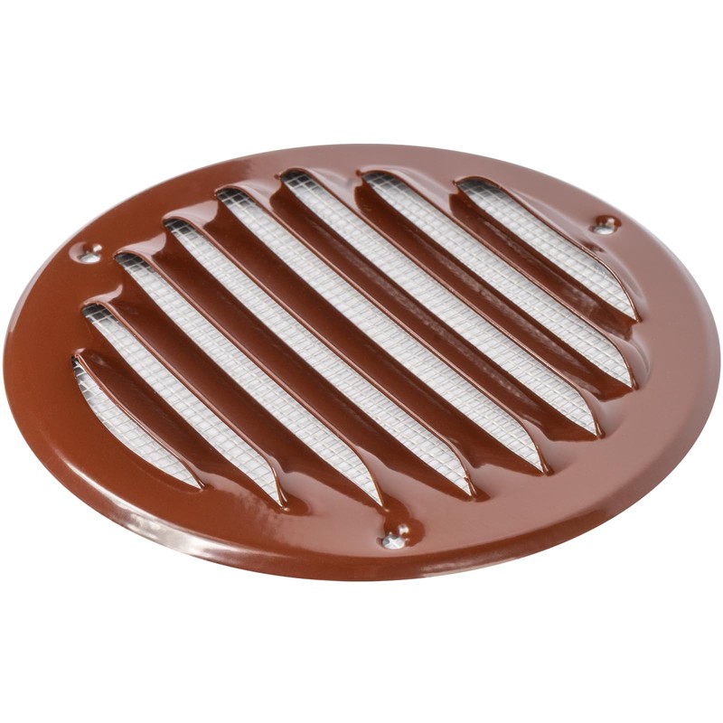 Vent Systems 4" Inch Brown Soffit Vent Cover - Pack