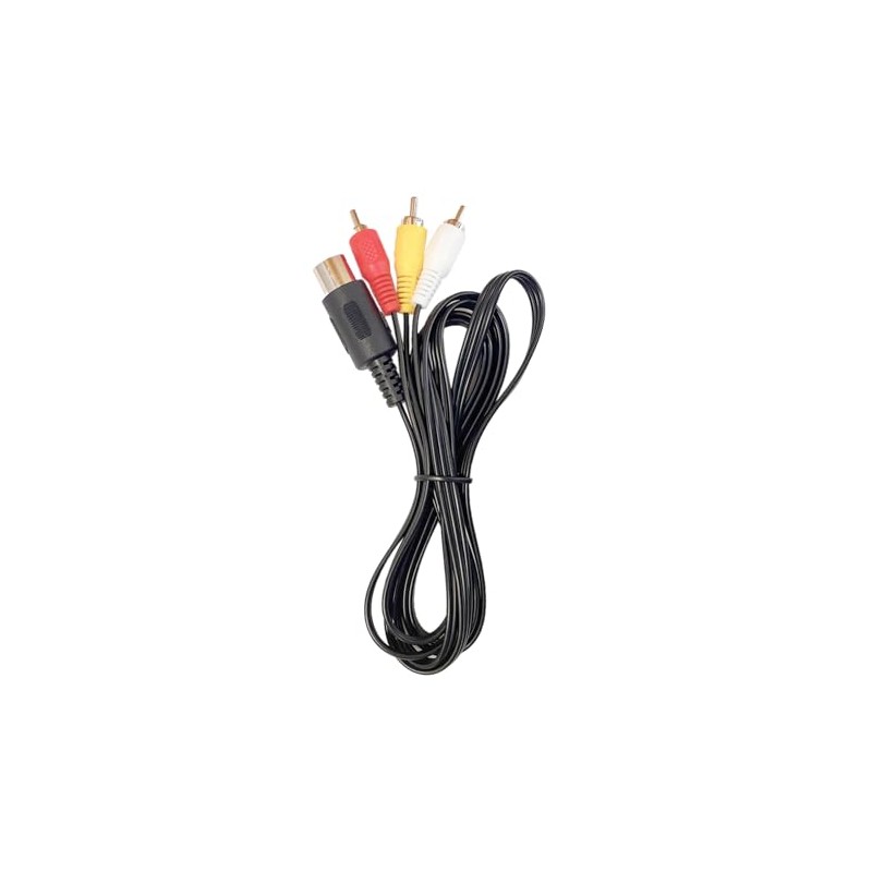 Allone GRG-MDAVBK AV Cable for Megadrive/PC Engines/DUO/NEOGEO 0.8 x 2.2