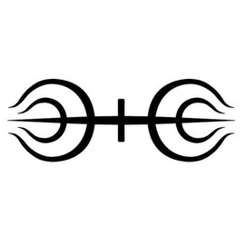 Senju Clan Symbol (Pack of 2) Vinyl Sticker Decals for Car Bumper Window Laptop Tablet Phone (2-inches, Black)