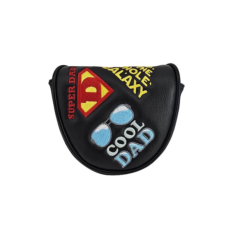 Originals Super Dad Mallet Putter Cover Black
