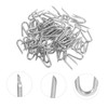 Mobestech Fencing Nails 200pcs Heavy Duty U-shaped Nails for Mesh