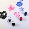 Depvision 30 Pieces Craft Finger Sponge Daubers Drawing Project Finger