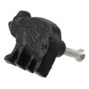Cast Iron Rustic Western Black Bear Drawer Cabinet Door Knobs