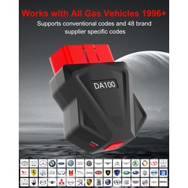 OBD2 Diagnostic Device OBD Bluetooth 5.4 Adapter Car Diagnostic Code Reader Scanner for All Vehicles Reader OBD-II with Full Systems Diagnostic ODB 2 Diagnostic Car Tester Plug for iOS and Android