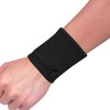 VIEAURA Wristbands with Pockets and Zipper Zipper, Black, Versatile, Sweat