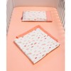 Clevamama Clevamama Bamboo Muslin Cloth Set - Coral (3pk)