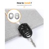 Hoolcar Key Fob Cover Case Key Holder Shell Remote Control