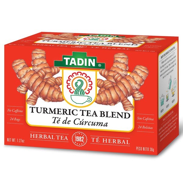 TADIN TURMERIC HERBAL TEA NO CAFFEINE 1.27 OZ - 0083703301971