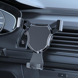 Car Phone Mount - Vehicle Smartphone Bracket 360-degree Adjustable,Car Cellphone Support Aluminum Alloy Phone Automobile Cradles for Air Vent