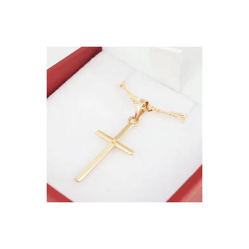 Amor Eterno - Dije Cruz Basic / Oro 10k +