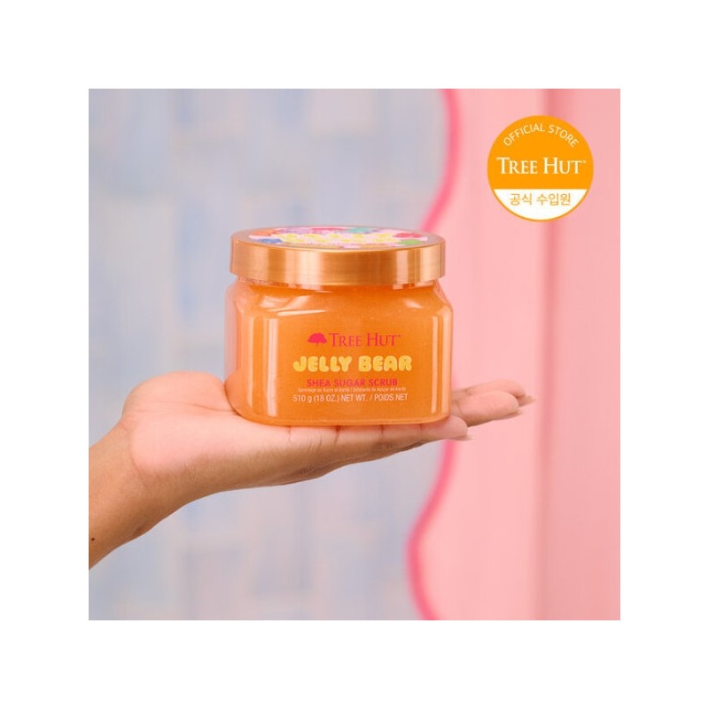 Tree Hut Body Scrub Jelly Bear 510g / 트리헛 바디