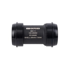 Oxford Unisex Hollowtech PF46 Bottom Bracket (68/73mm) | Pressfit BB Cycle Bike Maintenance, Black, 68/73mm EU