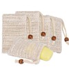 Sisal Soap Bag (5-Pack) Ideal for Scraps & Save Soaps,
