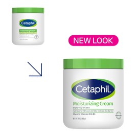 Cetaphil Cetaphil Face & Body Moisturizer, Hydrating Moisturizing Cream for Dry to Very Dry, Sensitive Skin, NEW 20 oz, Fragrance Free, Non-Comedogenic, Non-Greasy (Packaging May Vary)