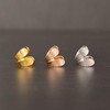 Gold Sterling Silver Ear Cuff Earring, Greek Ear Cuff for