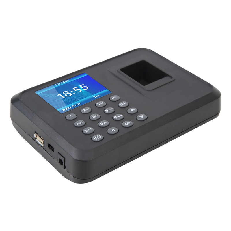 Fingerprint Attendance Machine Efficient Management Employee Checking in Recorder 100‑240V
