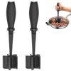 2Pack Meat Chopper, Heat Resistant Meat Masher for Hamburger Meat,