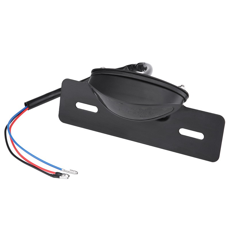 Motorcycle LED Rear Brake Tail Light Stop License Plate Lights