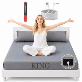 BESTING Grounding Sheet King Size with Connection Cord for Better Sleep