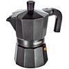 Monix Vitro Noir Espressokocher aus Aluminium 3 tassen