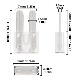 ALLECIN 25 Amp Micro2 Fuse 25Amp Micro 2 Car Fuses 25A Automotive APT ATR Blade Fusibles para Autos for RV Vehicle Truck Motorcycle Boat (Pack of 30Pcs)
