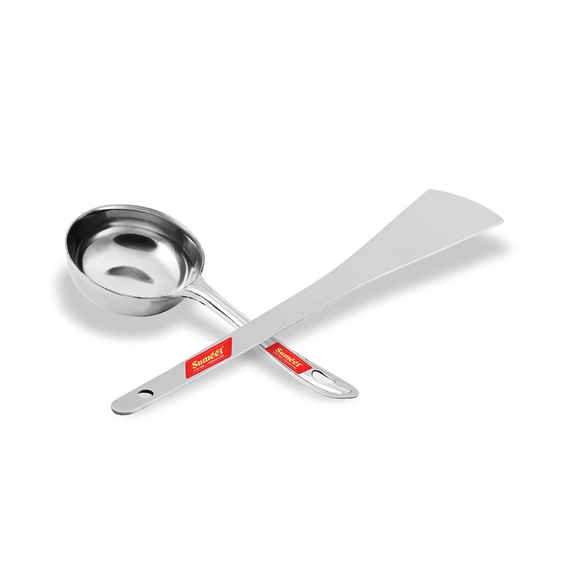 Sumeet Stainless Steel Perfect Dosa Making Spoon/Ladle Set of 2