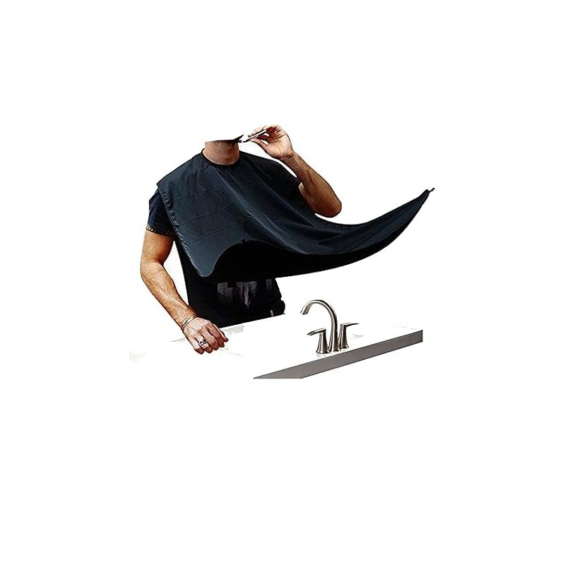 Beard Catcher Bib Apron, Grooming Cape for Men | Hair