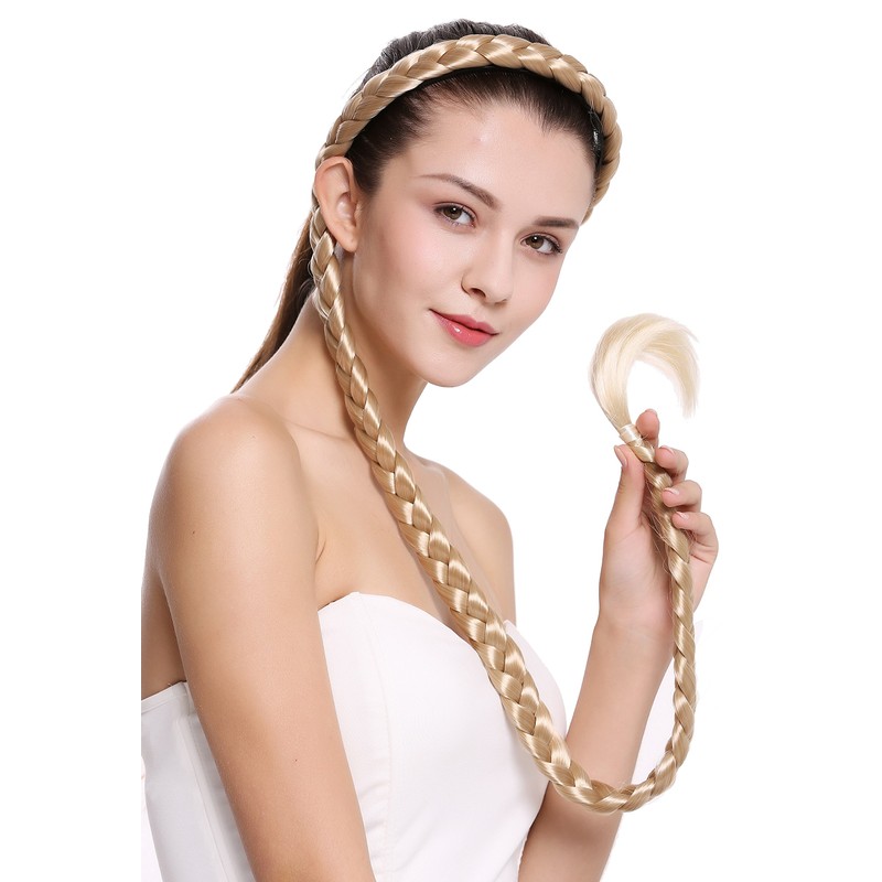 WIG ME UP - N1038-96T hairpiece plat plaited to Alice