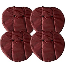 LoveNCreatures – Water Resistant - Chicken Saddle Jacket (4 Apron Pack) Hen Supplies w/Over The Wing Poultry Feather Saver | Hackle to Tail Safety Pad & Pecking Protection Vest Medium/Large Breeds