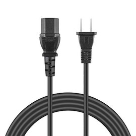 ABLEGRID UL Listed 6.6ft 2-Prong AC Power Cord for Emotiva XPA 3 XPA 5 Airmotiv 6s Stealth Amplifiers