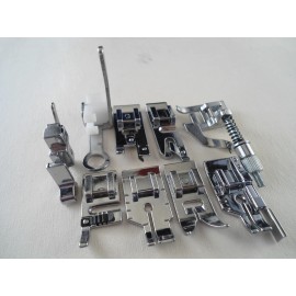 Generic 9 pcs Snap on foot/feet Bernina Bernette 50,55,70H,75,80,80E,82E,90,90E,600 Deco