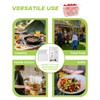 WELKOR 6 Pack Polypropylene Food Storage Containers for Party, Catering,