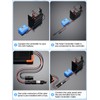ZOUPW 30A Solar in-Line Fuse Holder with 30A 1000V PV