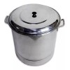 VAP2000 Olla Vaporera Tamalera 50 Lts Aluminio 2 Mm Espesor